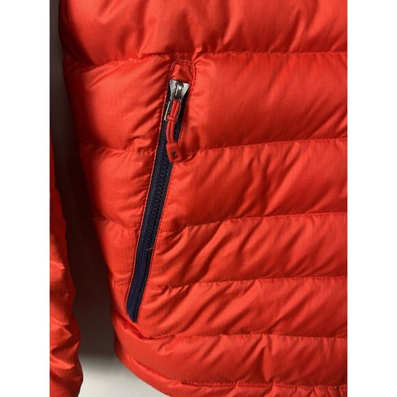 Patagonia Down Sweater Jacket Men's XS Orange Puffer Coat 84674 - Picture 4 of 8